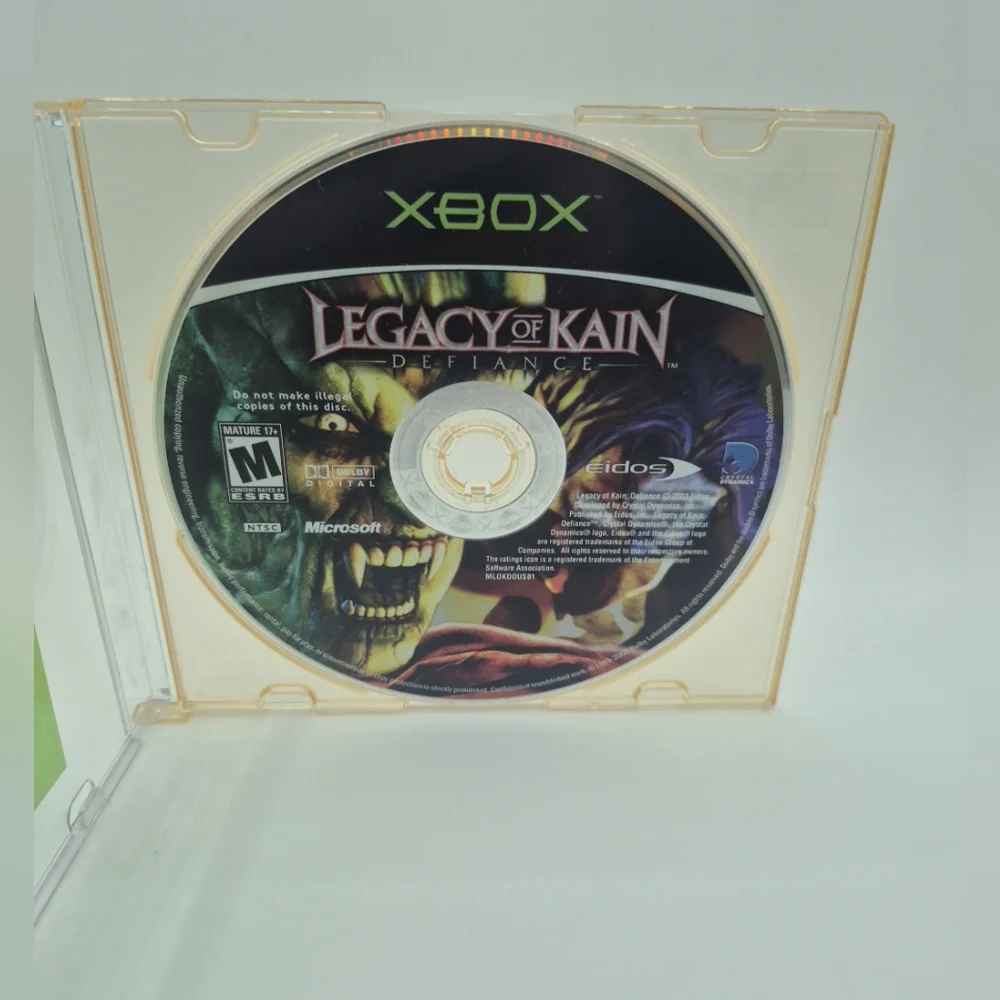 Legacy of Kain: Defiance (Microsoft Xbox, 2003) Disc Only